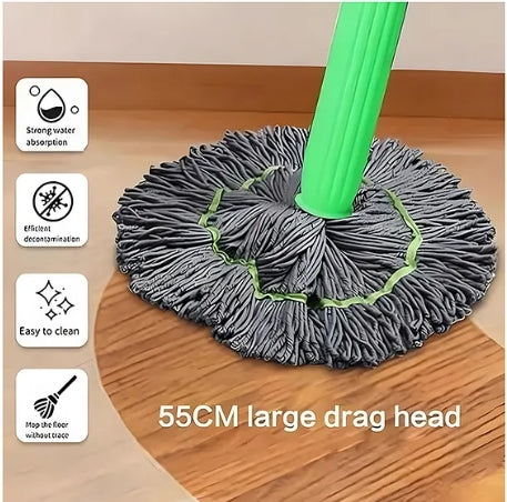 Self-twisting Water Rotating Mop